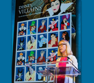 Disney executive Mary Walsh speaks at ceremony