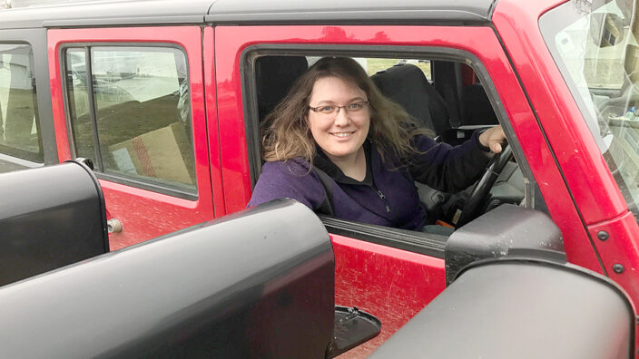 Winnebago, MN, Rural Carrier Evalynne Hoppe