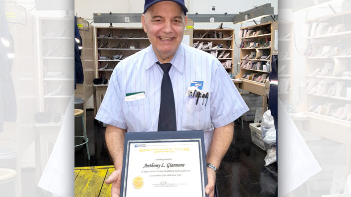 Bronx, NY, Letter Carrier Anthony Giannone