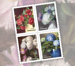 Flowers From the Garden stamp sheet