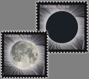 Total Eclipse of the Sun stamps