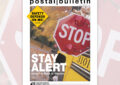 Postal Bulletin cover with 'STOP' sign