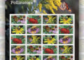 The Protect Pollinators stamp sheet