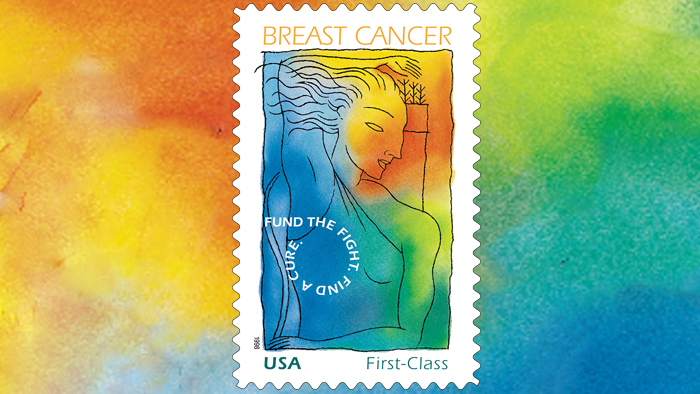 The Breast Cancer Research Stamp.