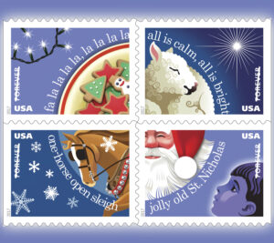 Christmas Carols stamps