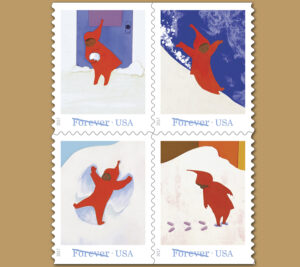 Snowy Day stamps