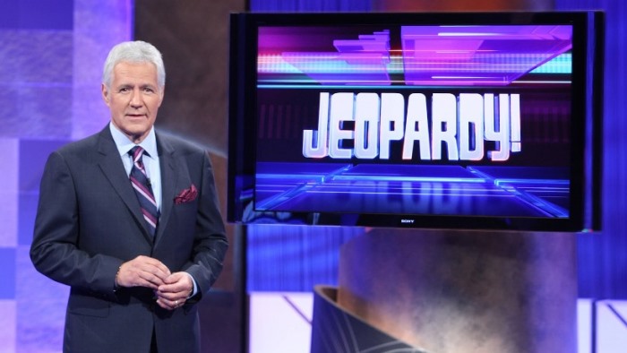 Alex Trebek hosts “Jeopardy!”