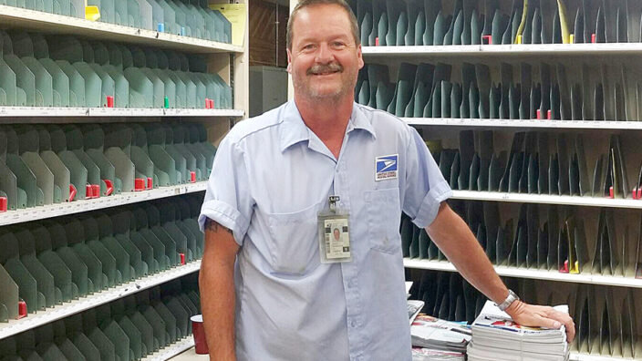 Brodhead, WI, Letter Carrier Brent Penniston