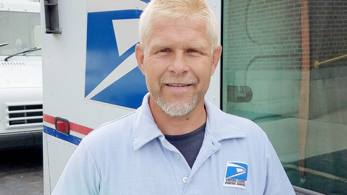 Wapakoneta, OH, Letter Carrier Brian Cossel