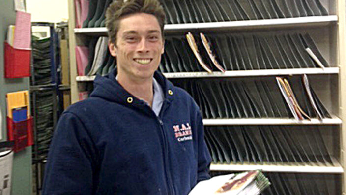 Carbondale, PA, Letter Carrier Nicholas Lewis