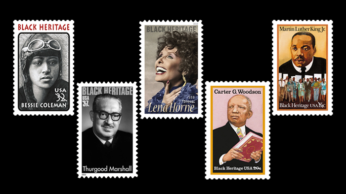 african-american stamps