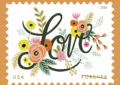 Love stamp artwork