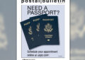 Postal Bulletin passports cover