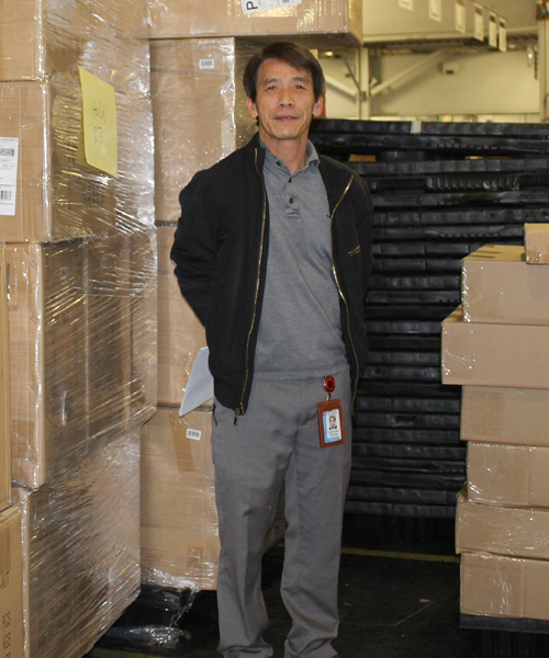 Jonathan Truong, an in-plant support specialist in City of Industry, CA,