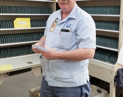 Eden, NC, Letter Carrier Thomas Tetterton