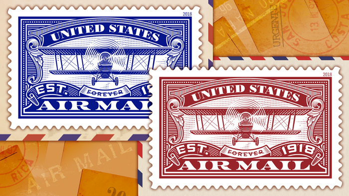 U.S. Air Mail stamps