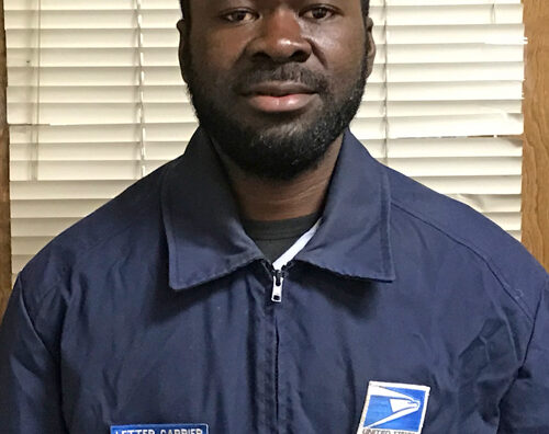 Cincinnati City Carrier Assistant Cyprian Ugwu