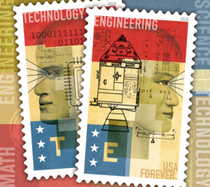 STEM Education stamps