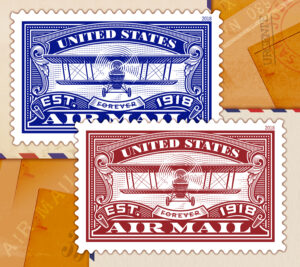 United States Air Mail stamps