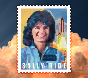 sally ride stamp image