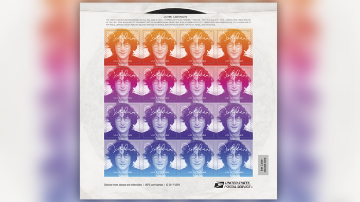 John Lennon stamp