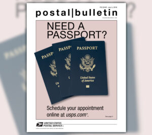The Postal Bulletin’s July 5 cover