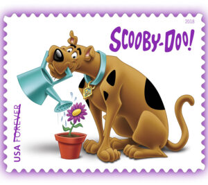 Scooby-Doo stamp