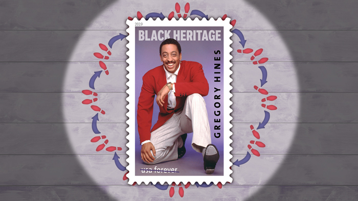 Gregory Hines Black Heritage stamp