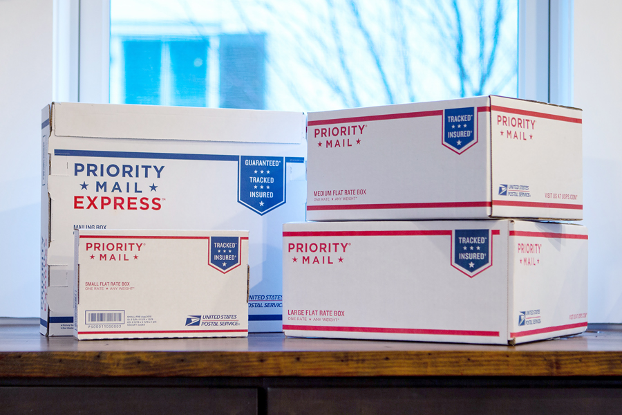 Priority Mail Express packages