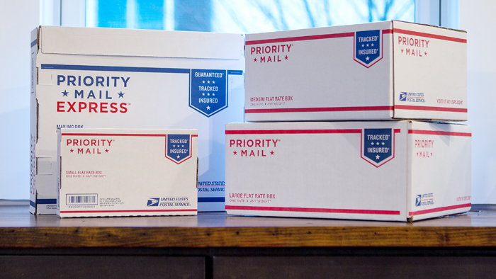 Priority Mail Express packages