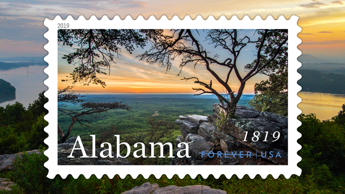 Alabama Statehood stamp