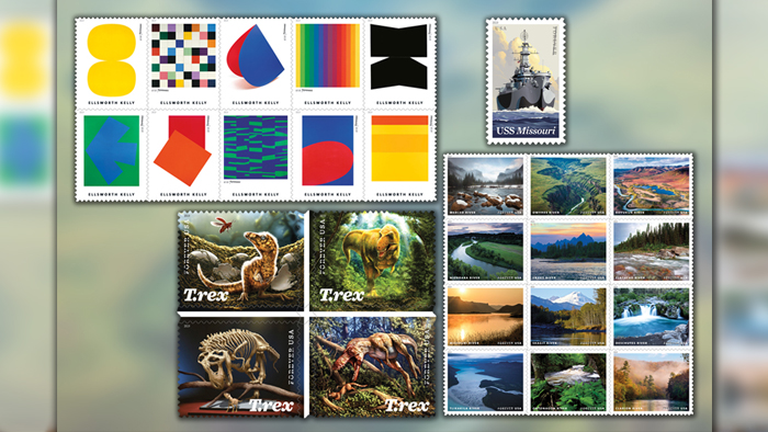 USPS stamp releases in 2019