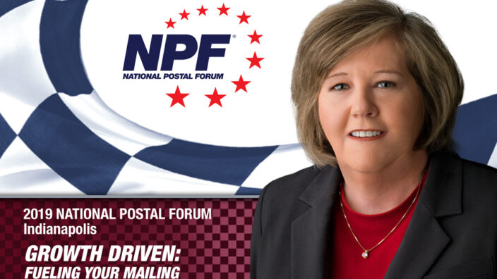 Postmaster General Megan J. Brennan's official portrait