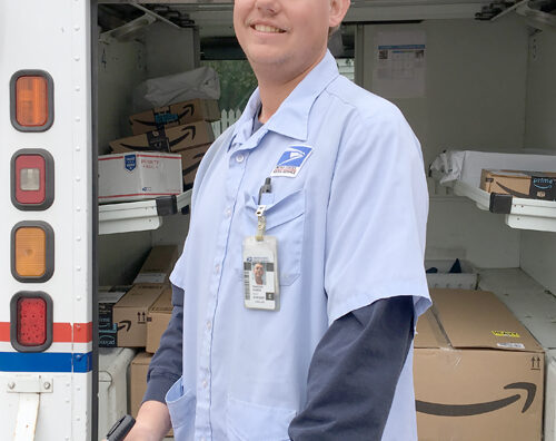 Darlington, WI, Letter Carrier Randon Huber