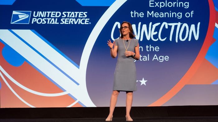 USPS Chief Customer and Marketing Officer Jacqueline Krage Strako