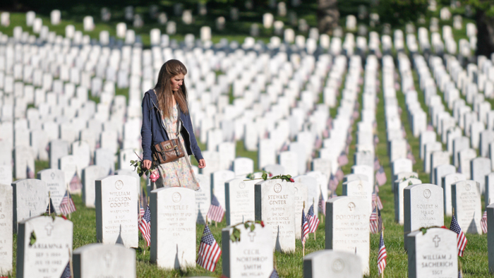 Memorial Day at Arlington National Cemetery