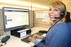 Tanisha Coleman, a Troy, MI, customer care agent.