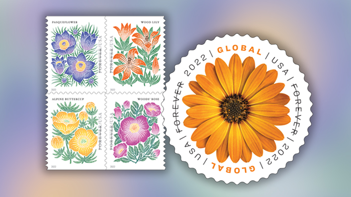 Tulip Blossoms Stamps