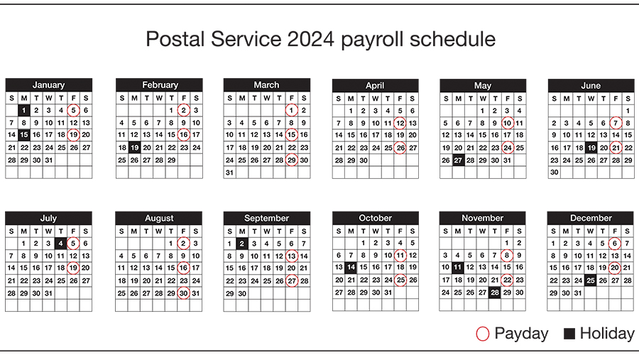 Postal Holidays 2024 Calendar Dulce Glenine