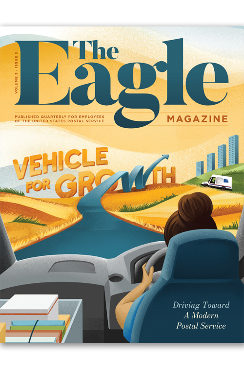 Spring cover of The Eagle Magazine