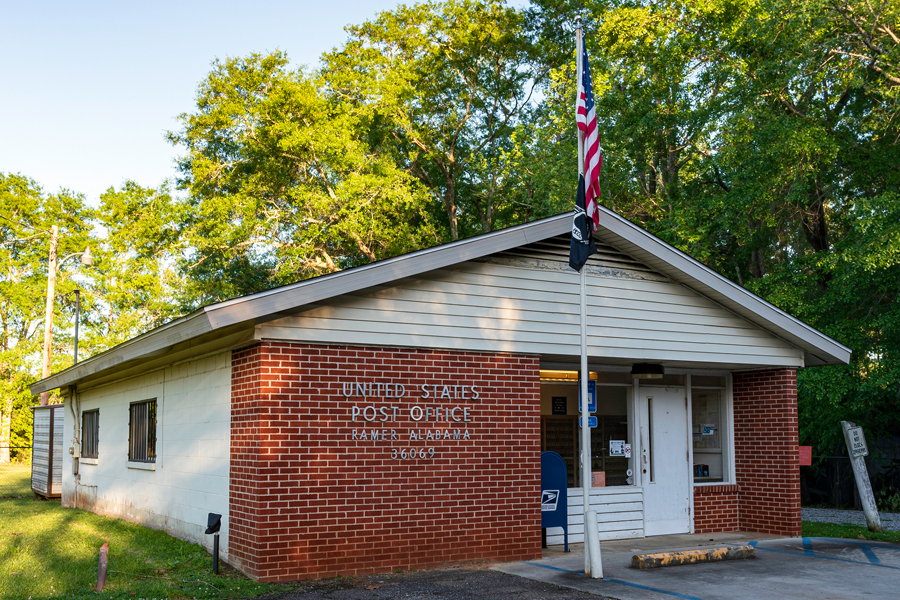 The outside of a Post Office building