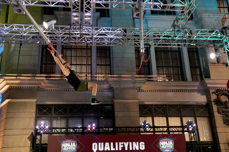 Ahmed Amin, an Orlando, FL, distribution operations supervisor, competes on NBC’s “American Ninja Warrior.”