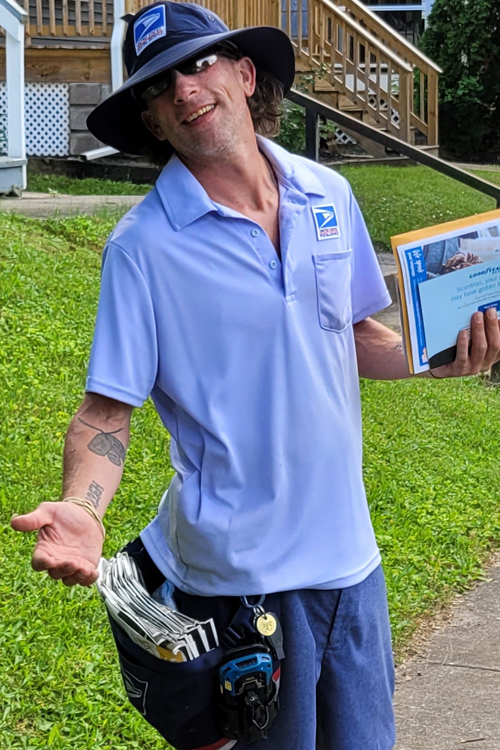 USPS Letter Carrier Jeremy King