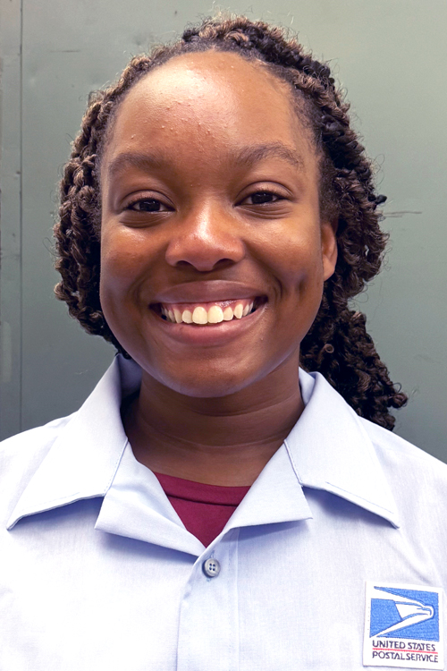 USPS City Carrier Assistant Gabrielle “Gabby” Washington