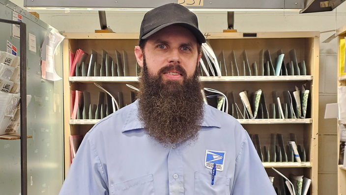 USPS Letter Carrier Jeremy Burnett