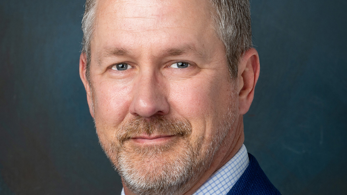 Studio portrait of a man wearing a business suit