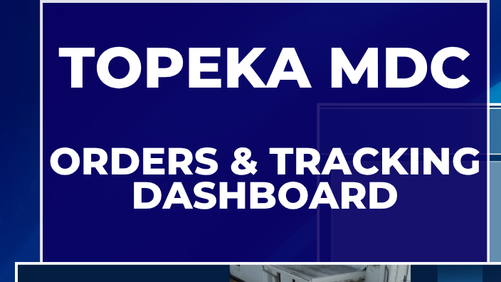 A computer screen grab showing the homepage of the USPS Material Distribution Center digital dashboard and tracking system.